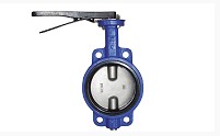 Double Shaft Butterfly Valve With Ductile Iron Disc