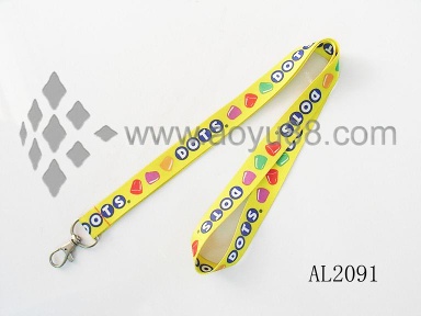 Christmas gift / promotion neck lanyard with custom logo