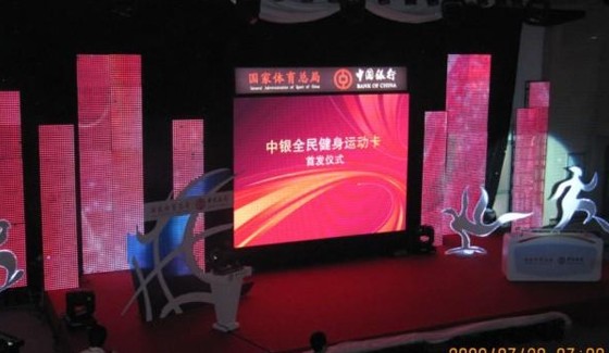 indoor P4 led screen