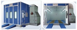 Baochi car paint spray booth (BC-718, oil burner type)