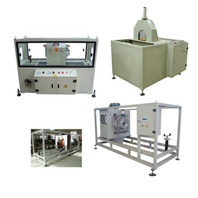 Plastic pipe production line