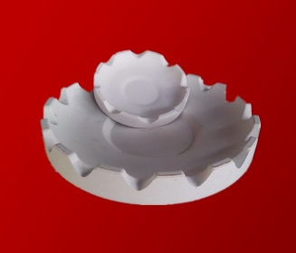 White Mullite ceramic setter,saggers,tray,kiln furniture