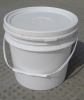 4L plastic pail with lid