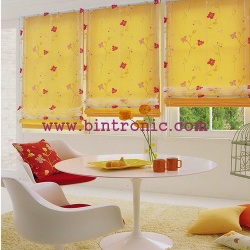 Motorized Roman Blind