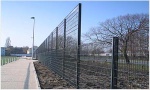 Wire mesh fence