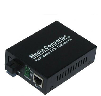 100M fiber media converter