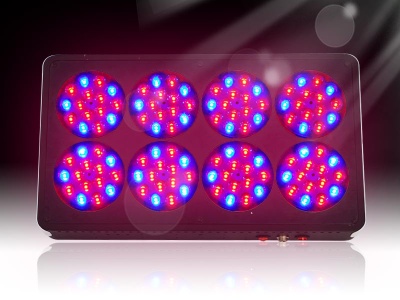 260W Low voltage 120*3W LED Grow Light 2:1 Hydroponic 8pcs optical lenses Plant Lamp