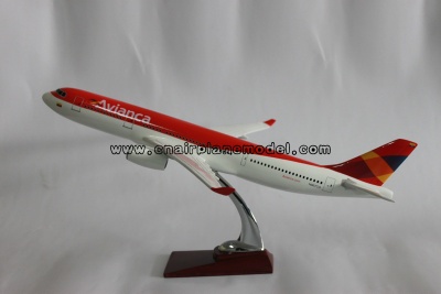 Airplane model A330 Avianca