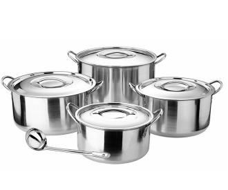 9Pcs Stainless Steel Casserole Set