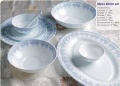 Opal Glassware Dinner Set