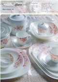 Opal Glassware Dinner Set