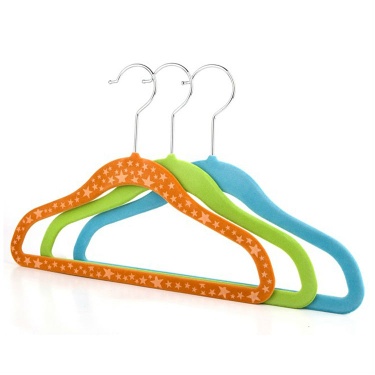 Velvet Flocked Hangers from China