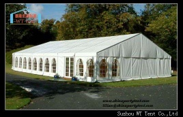 Outdoor warehouse tent