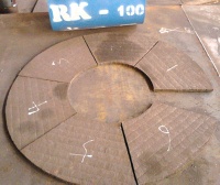 bimetal abrasion resistant plate