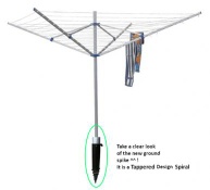 50m rotary clothes line