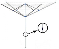 60M rotary washing line