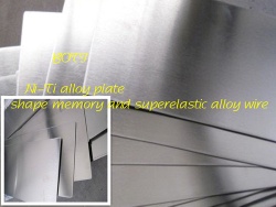 Ni-Ti alloy plate