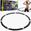 Massaging hoop exerciser