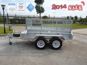 8*5ft tandem trailer