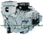 Cummins KT38-M/KTA38-M0/KTA38-M1/KTA38-M2 marine engine, used for high speed commercial boats.