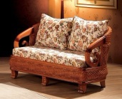 elegant rattan sofa