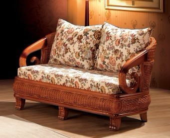 elegant rattan sofa