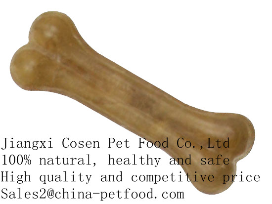 natural rawhide pressed bone