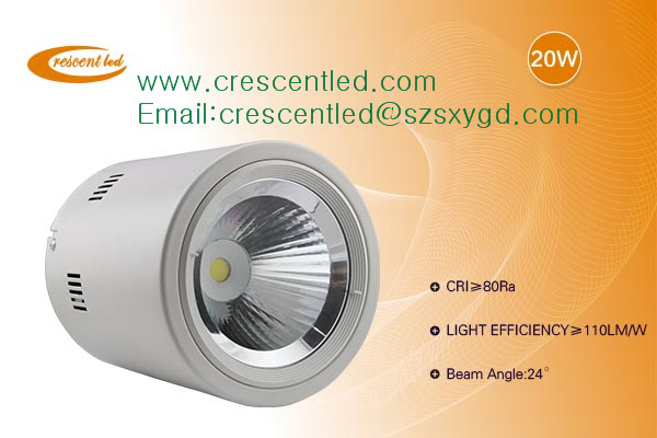 new 20w cob LED downlight