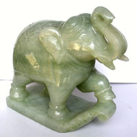 Light Green Aventurine Elephant