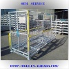 2 m gridding folding logistics trolley