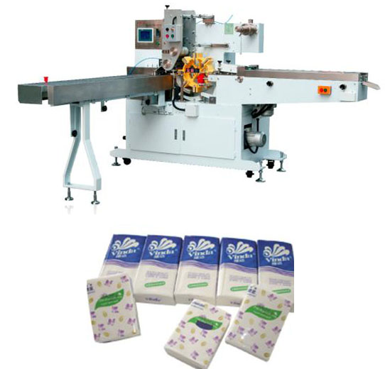 paper handkerchief packing machine