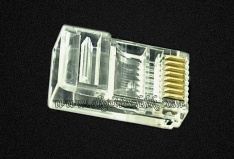 100 RJ45 RJ-45 CAT5 Modular Plug Network Connector