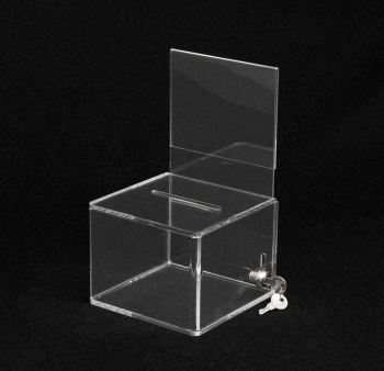 Acrylic Ballot Box