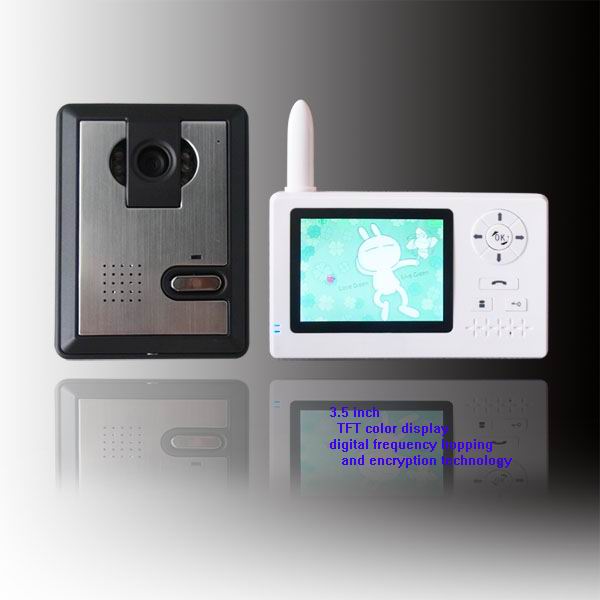 3.5 inch wireless video door phone