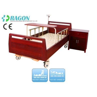 DW-BD188 Manual nursing adjustable bed with 2 functions