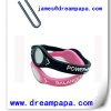 silicone bracelet with Ti