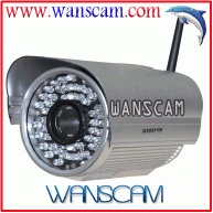 WIFI IR-Cut Distance 60 meters Waterproof Outdoor Motion-JPEG-N CMOS 300,000 Pixel IP Camera