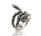 Amazing Ethnic style snake shape ring