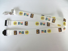 sublimation lanyard/heat transfer lanyard