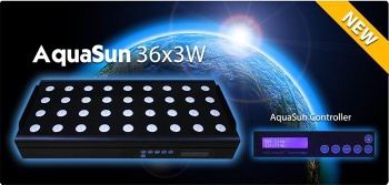 E.SHINE AquaSun 36X3W LED Aquarium Light