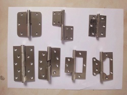 Stainless steel door hinges