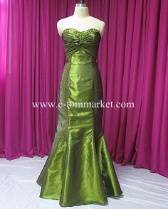 Sweetheart Trumpet Mermaid Taffeta Party Dress