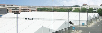 warehouse tent