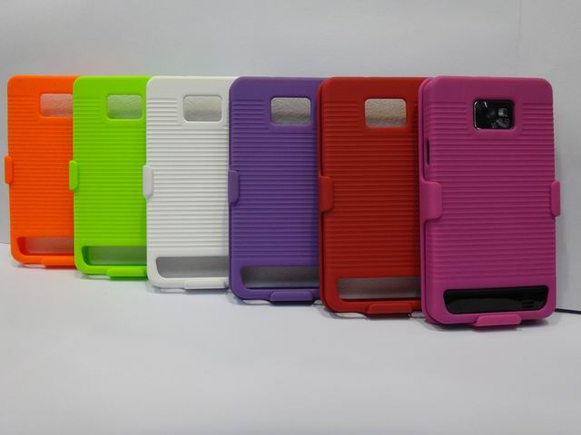 mobile phone holster cases for Samsung galaxy s2/i9100