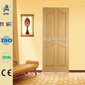 PVC wooden door with HDF/MDF board