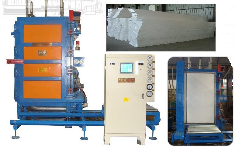 eps block moliding machine(vertical type)