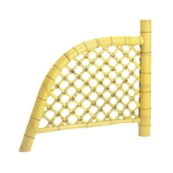 outdoor bamboo fencing door