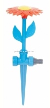 Plastic flower sprinkler