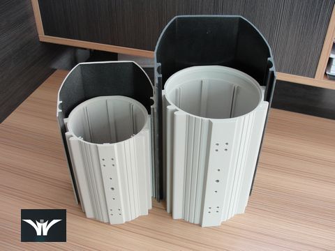 aluminum monitor shell