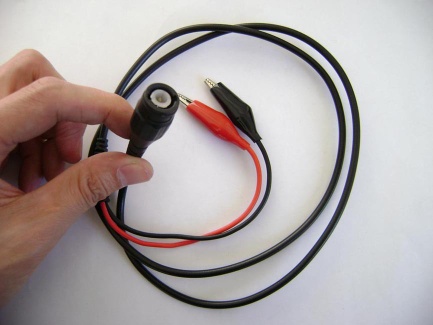 P1012 Oscilloscope probe BNC-double clips with cover factory offer